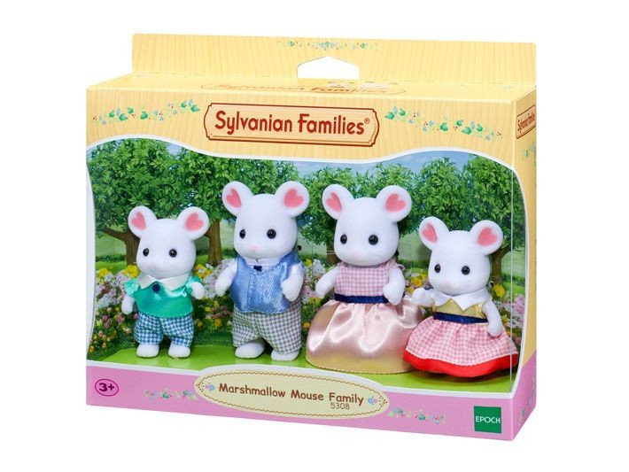 Marshmallow Mouse Family