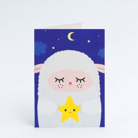 Noodoll Card Sheep