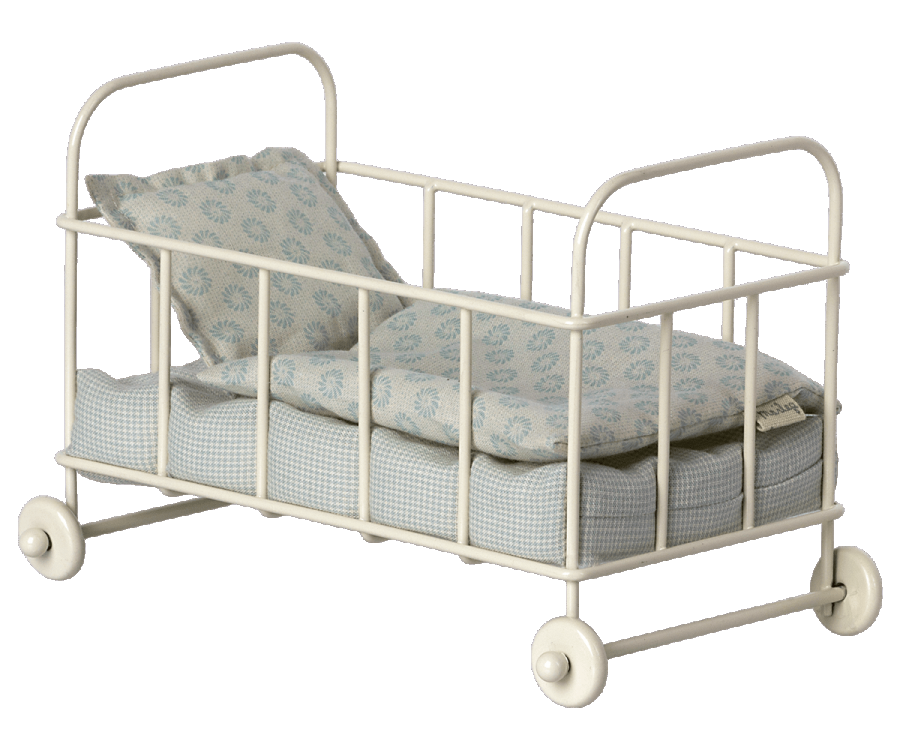 Cot Bed - Micro Blue