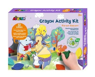 Crayon Activity Kit: Forest Concert