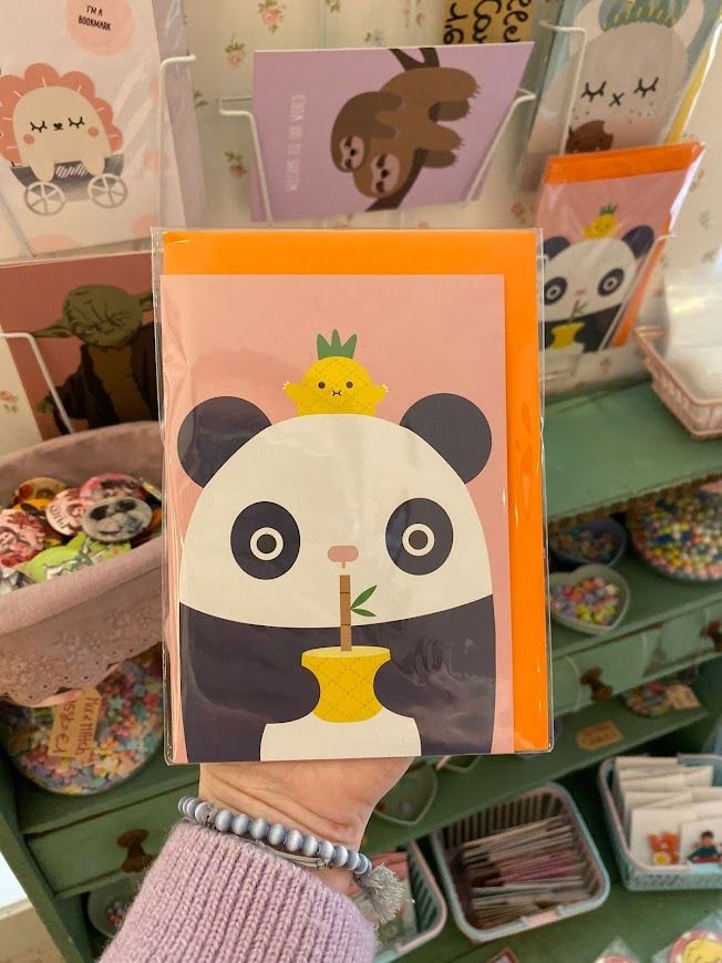 Noodoll Card Panda