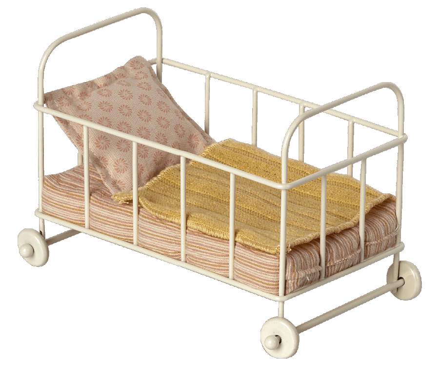 Cot Bed - Micro Pink