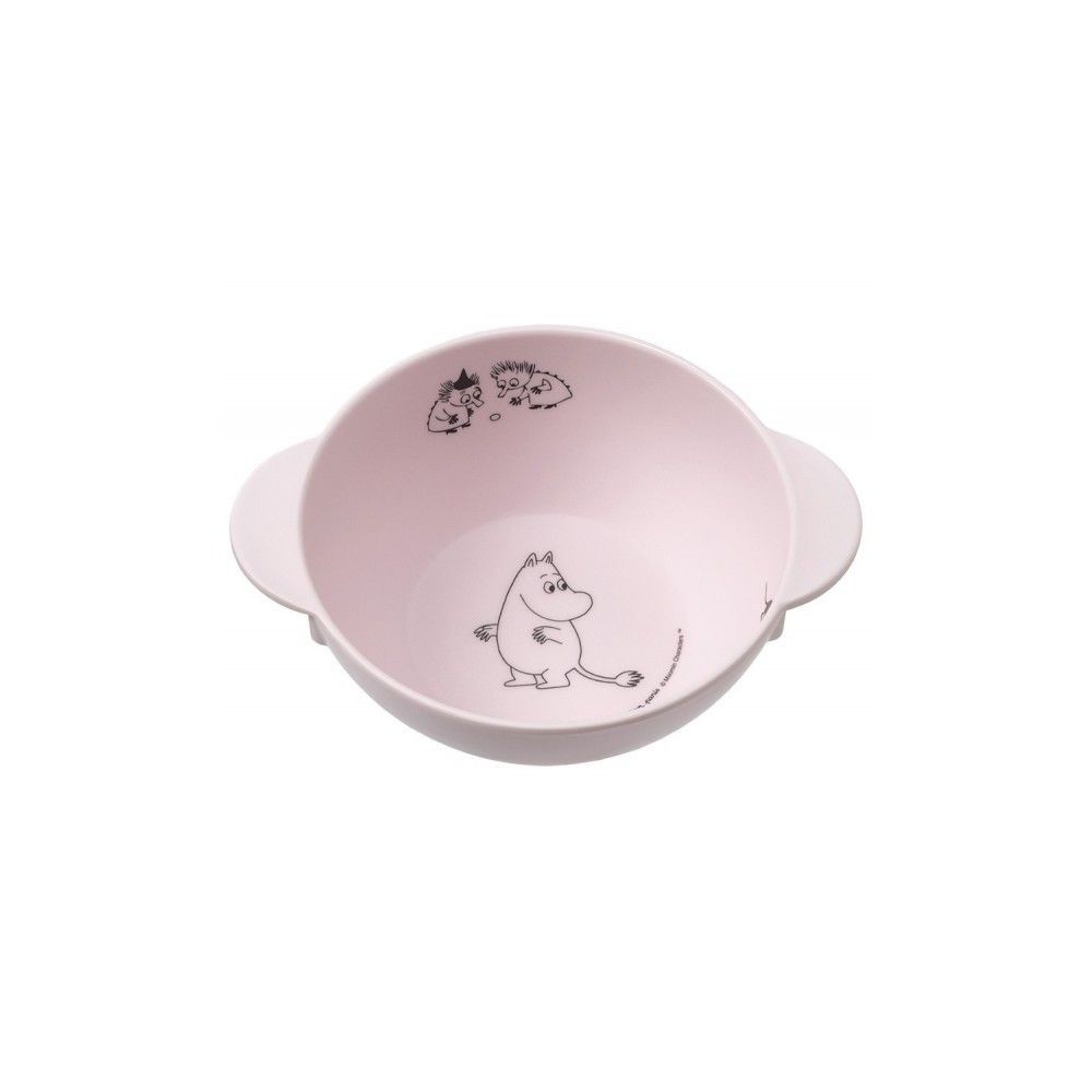 Moomin Bowl with handles - Pink