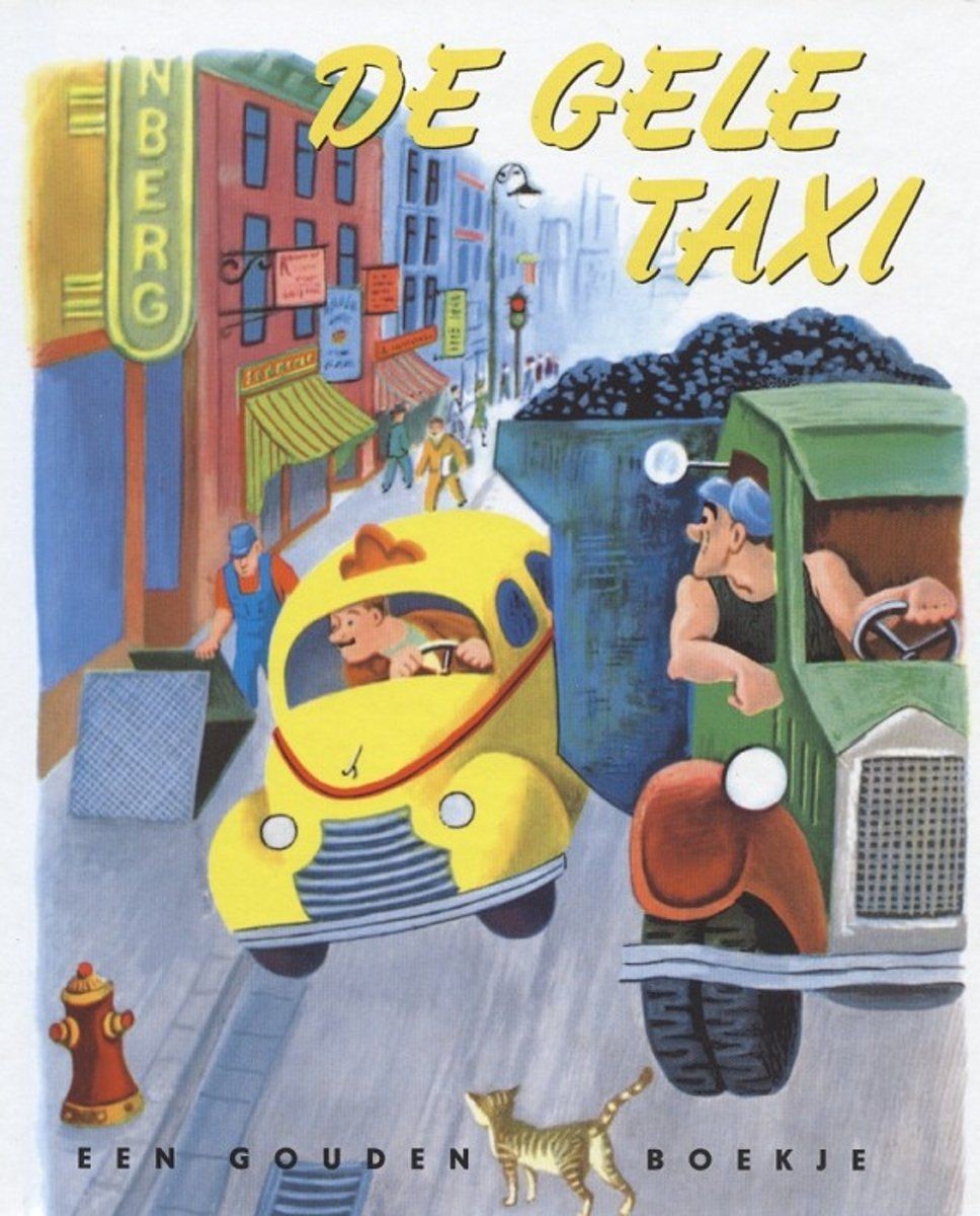 De gele taxi - Gouden Boekje