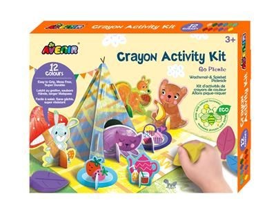 Crayon Activity Kit: Go Picnic