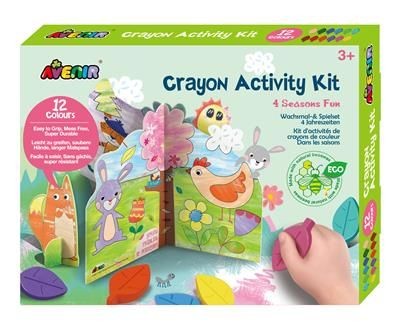 Crayon Activity Kit: 4 Seasons Fun