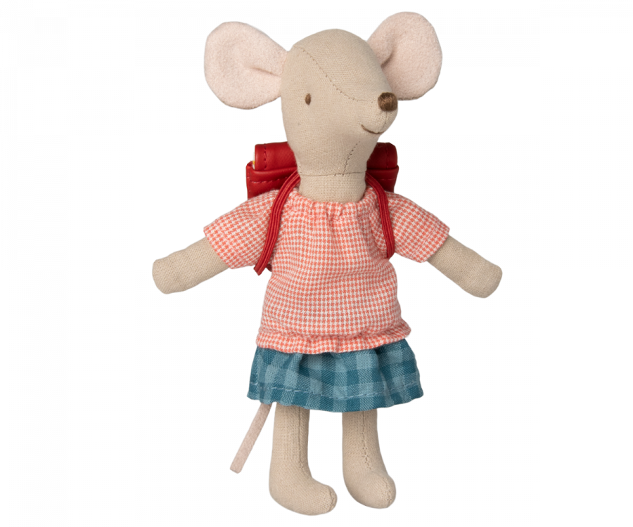 Tricycle Mouse, Big Sister w Bag