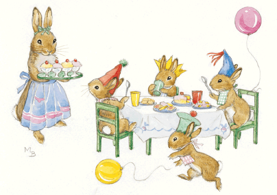 Molly Brett - Rabbit Birthday Party