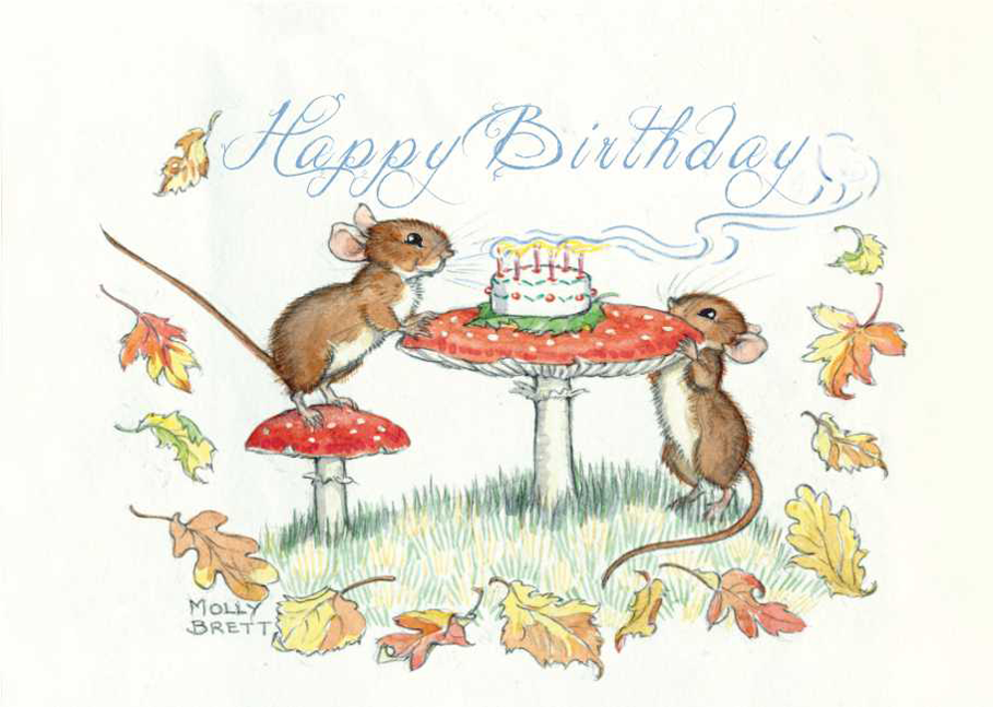 Molly Brett - Happy Birthday Mice