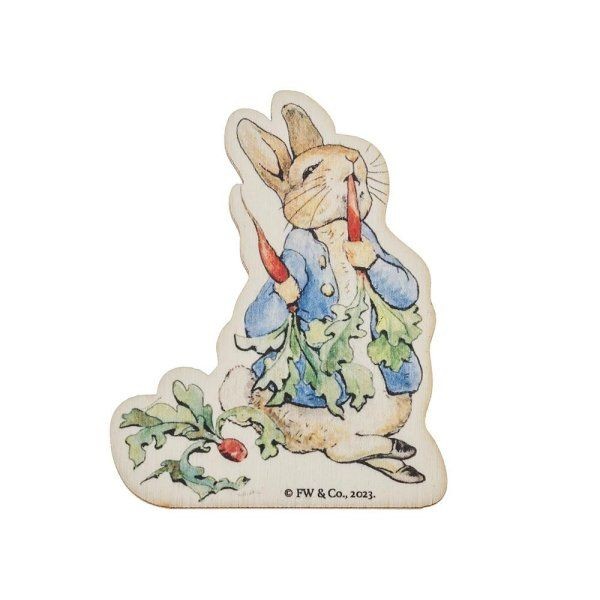Peter Rabbit with Radishes Magnet