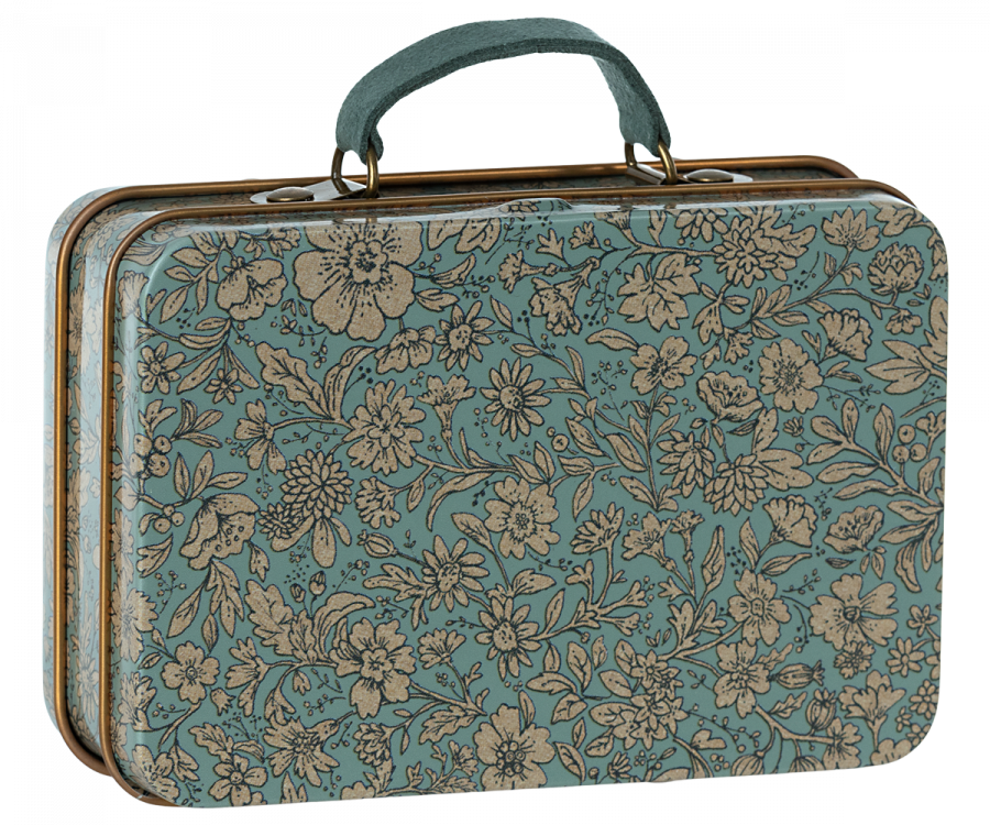 Small Suitcase Blossom - Blue