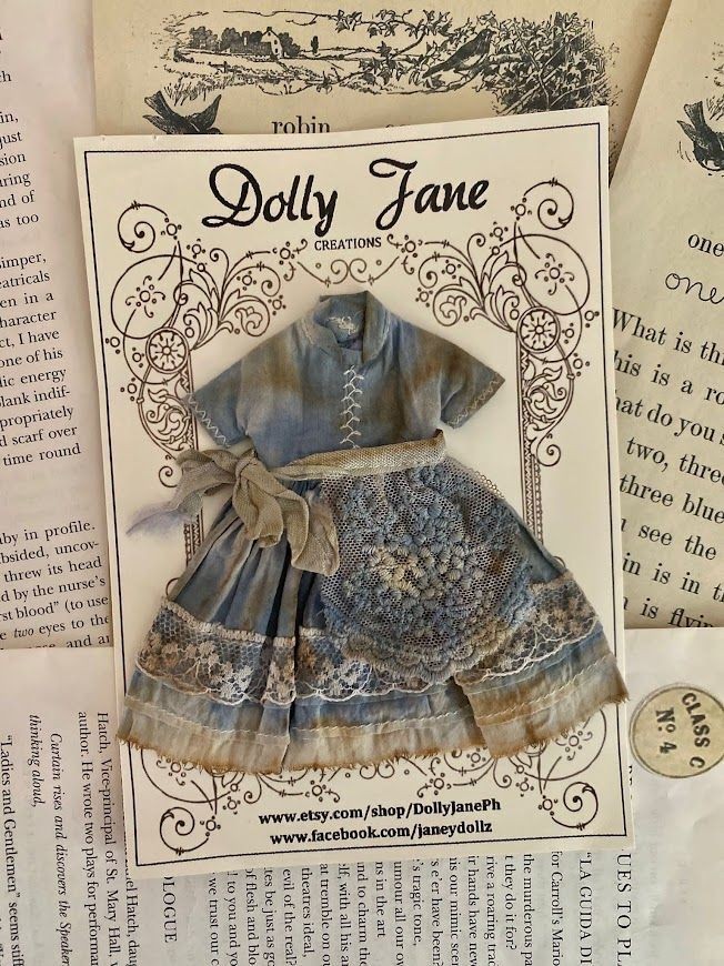 Dolly Jane Dress - Blue