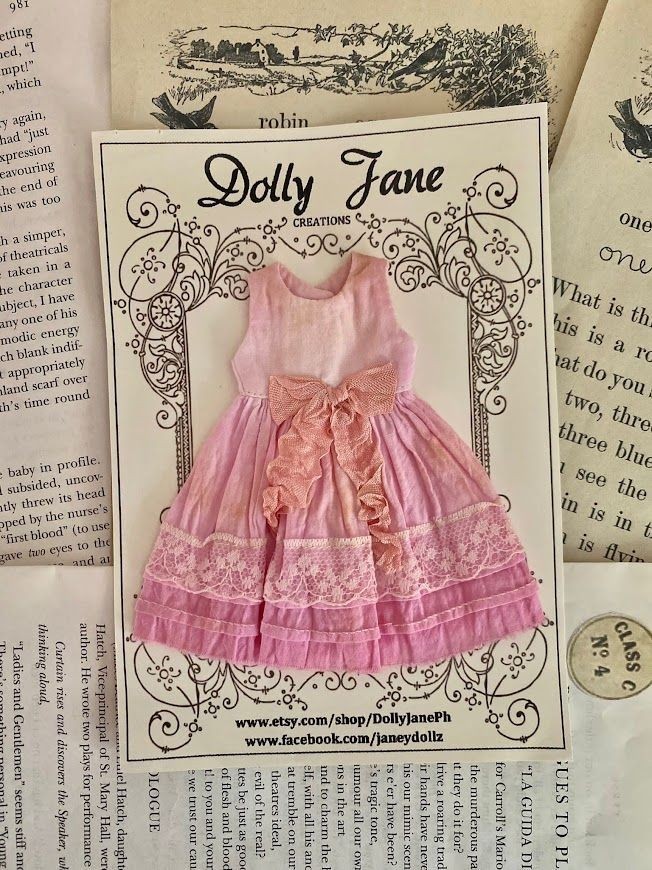 Dolly Jane Dress - Pink