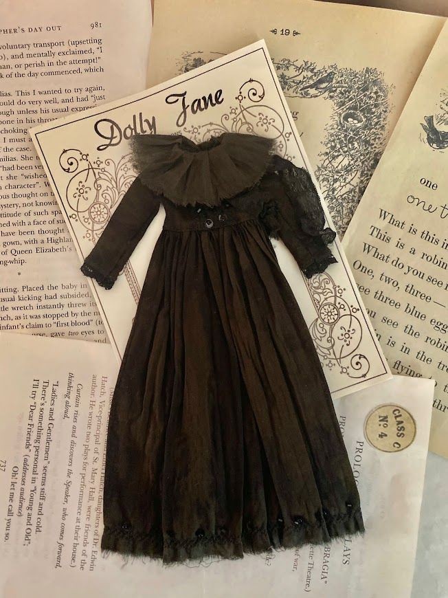 Dolly Jane - Black & Brown Dress
