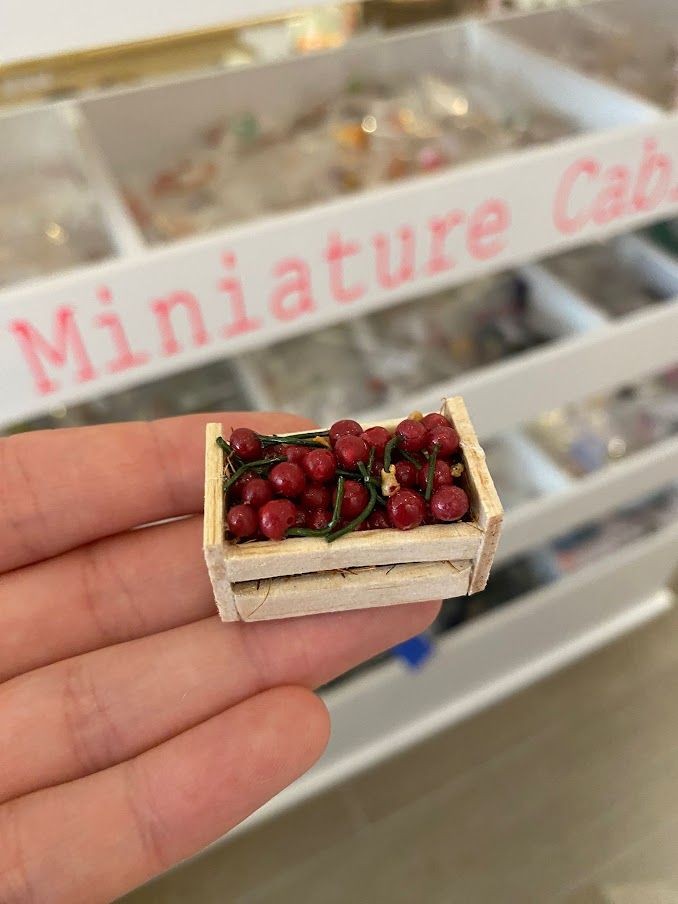 Miniatuur - Kistje Kersen