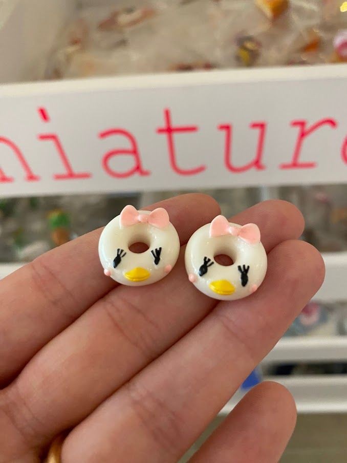 Miniatuur - Donut Setje Daisy Duck
