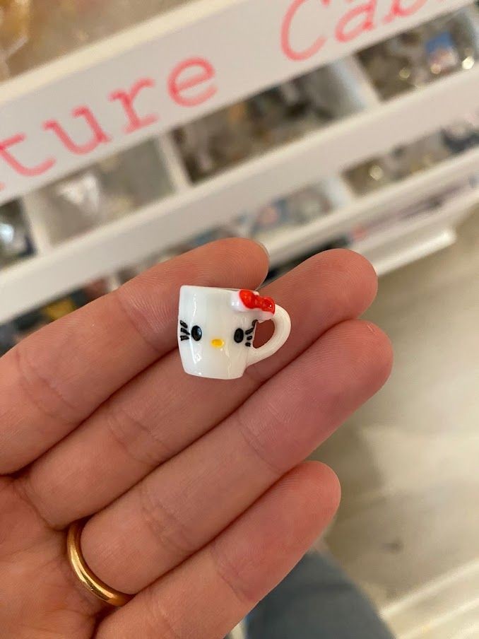 Miniatuur - Hello Kitty Mokje