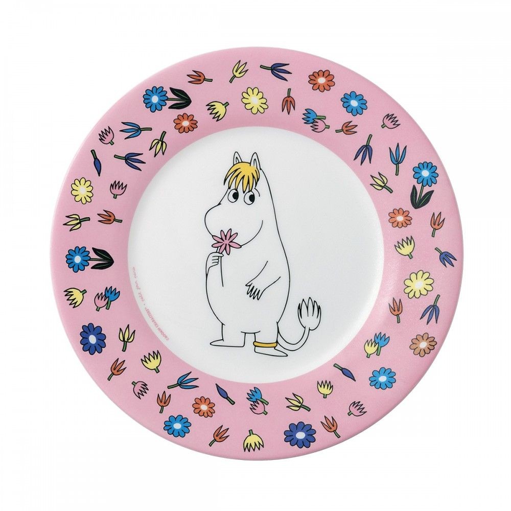 Dessert Plate Moomin Pink 2023