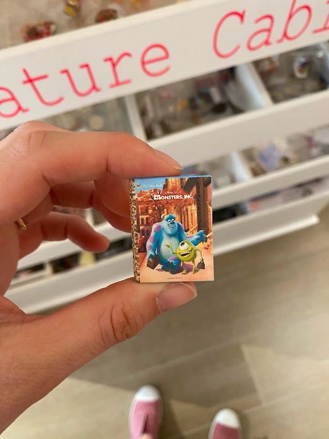 Miniature Book - Monsters Inc