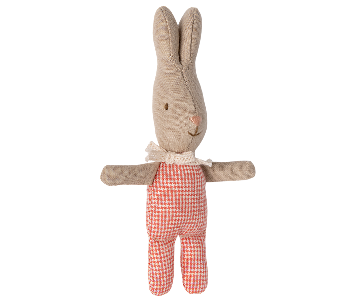 Maileg - Rabbit, My - Red check