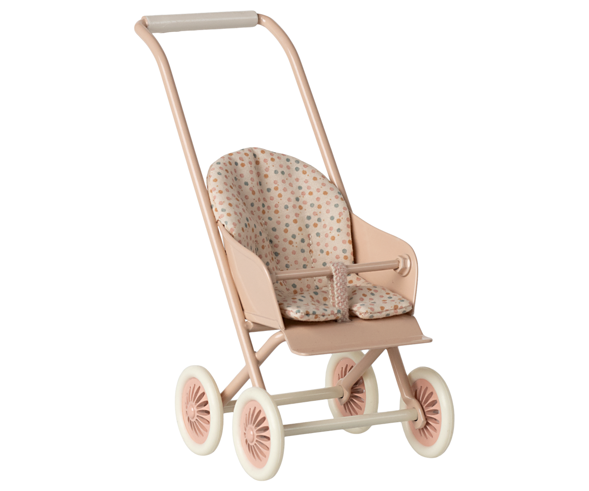 Maileg - Stroller, Micro - Powder