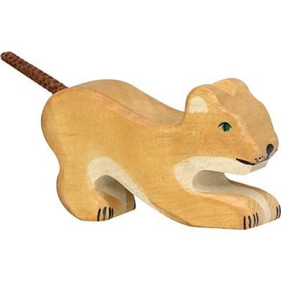 Holztiger - Leeuw welpje spelend