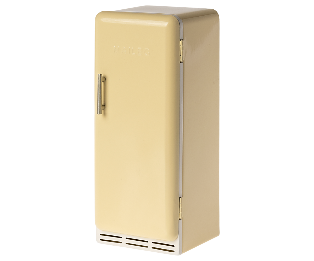 Maileg - Fridge, Miniature - yellow