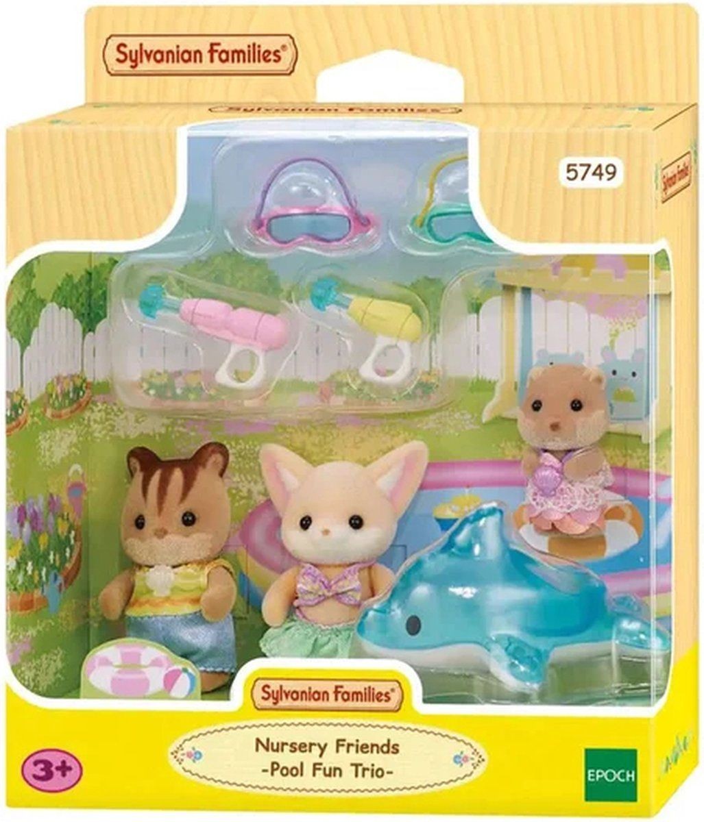 Sylvanian Family - Nursery Friends - Pool Fun Trio 5749