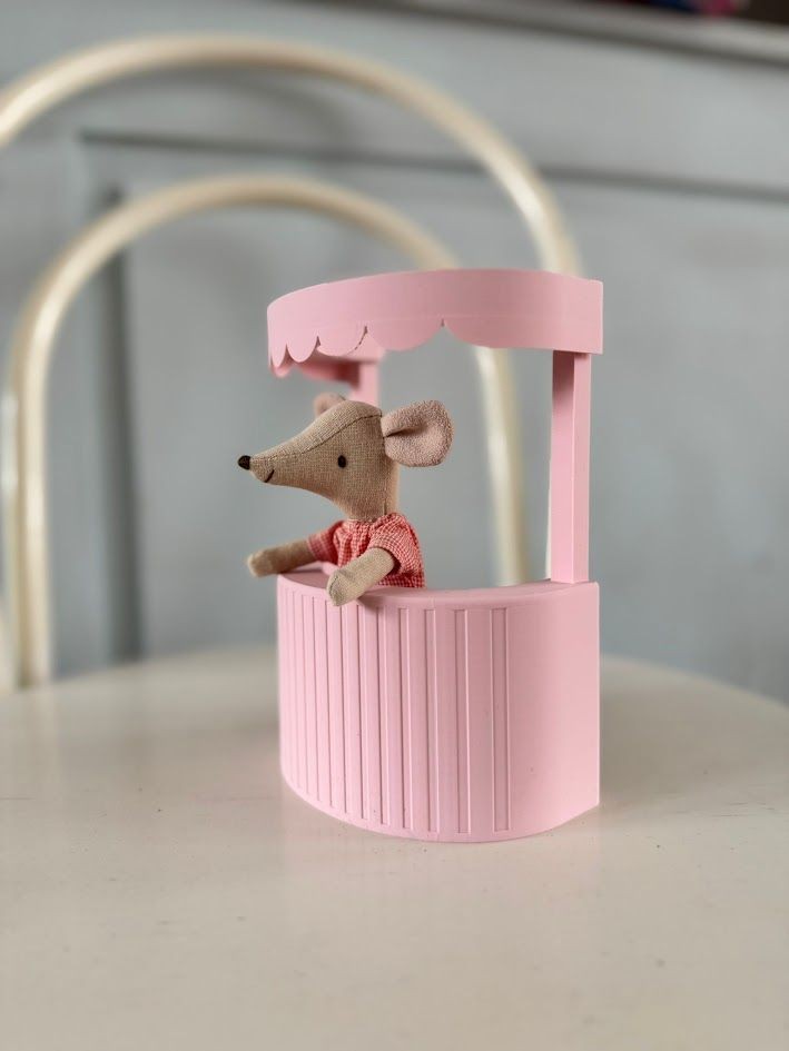 Miniatuur - Kraampje Roze