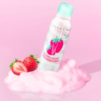 Inuwet - Douche mousse aardbei