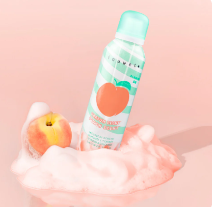 Inuwet - Douche mousse peach