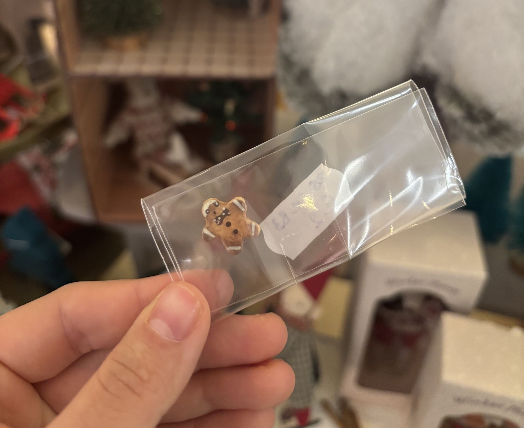 Miniatuur - Gingerbread mannetje